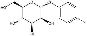 4-Methylphenyl-a-D-thiomannopyranoside 구조식 이미지