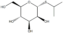 Isopropyl-a-D-thiomannopyranoside Structure