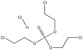 Tris(2-chloroethyl)phosphate HCl 구조식 이미지