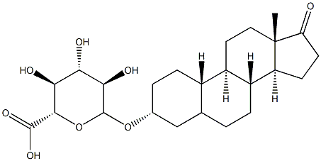 19-Norandrosterone D-glucuronide 구조식 이미지