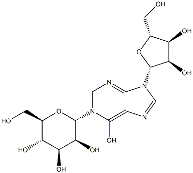 1-(a-D-Mannopyranosyl)inosine 구조식 이미지