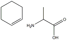 1-cyclohexene-1-DL-alanine 구조식 이미지