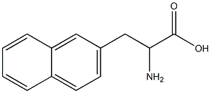 3- (2-naphthyl) -DL-alanine 구조식 이미지