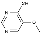 5-methoxy-4-mercaptopyrimidine Structure