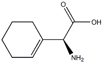 L-2-(1-cyclohexenyl)glycine Structure
