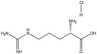 L-arginine HCL Structure