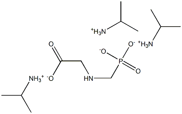 Glyphosate isopropyl ammonium salt Structure