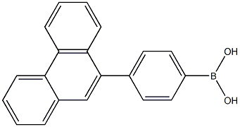 4-(9'-phenanthryl)benzeneboronic acid Structure
