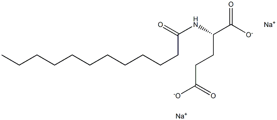 Sodium lauroyl glutamate 구조식 이미지