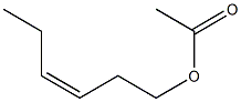 Cis-3-hexenyl acetate 구조식 이미지