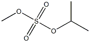 Isopropyl methyl sulphate 구조식 이미지