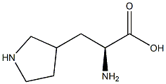3-(3-pyrrolidinyl)-L-alanine 구조식 이미지