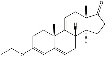3-ethoxy-androst-3,5,9(11)-trien-17one 구조식 이미지