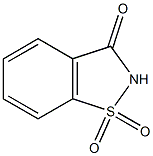 Saccharin 구조식 이미지