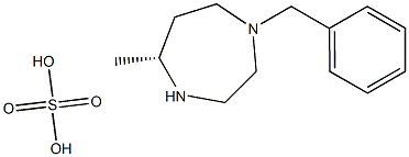 (R)-1-benzyl-5-methyl-1,4-diazepanesulfate 구조식 이미지