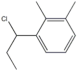 1-(1-chloropropyl)-2,3-dimethylbenzene Structure