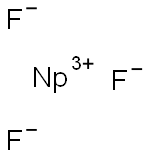 neptunium trifluoride Structure