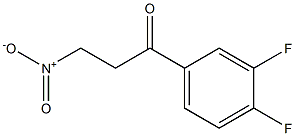 1-(3,4-Difluorophenyl)-3-nitro-1-propanone Structure