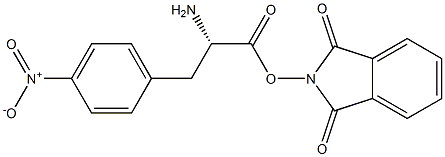 N-Phthalimido 4-Nitro-L-phenylalanine Structure
