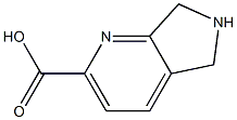 6,7-Dihydro-5H-pyrrolo[3,4-b]pyridine-2-carboxylic Acid 구조식 이미지