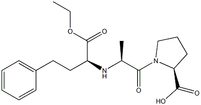 Enalapril EP Impurity F Maleate Structure