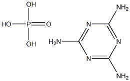 Melamine phosphate Structure