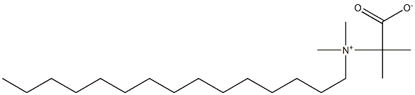 Tetradecyldimethylbetaine 구조식 이미지