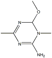 2-amino(N-methyl)-4-methyl-6-methoxy-1,3,5-triazine 구조식 이미지