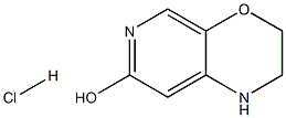 2,3-dihydro-1H-pyrido[3,4-b][1,4]oxazin-7-ol hydrochloride Structure