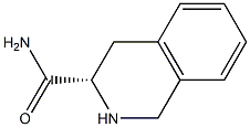 (S)-1,2,3,4-TETRAHYDRO-ISOQUINOLINE-3-CARBOXYLIC ACID AMIDE 구조식 이미지