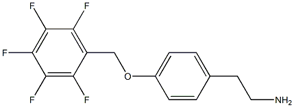 2-(4-PENTAFLUOROPHENYLMETHOXY-PHENYL)-ETHYLAMINE Structure