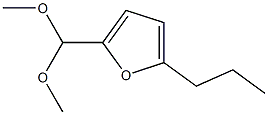 2-DIMETHOXYMETHYL-5-PROPYL-FURAN Structure