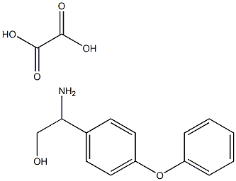 2-AMINO-2-(4-PHENOXYPHENYL)ETHANOL OXALATE Structure