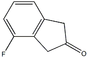 4-fluoro-2-indanone 구조식 이미지