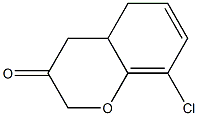 8-chloro-3-dihydrochromanone Structure