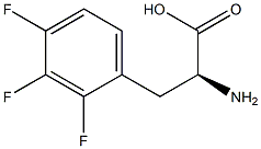 D-2,3,4-trifluorophenylalanine 구조식 이미지