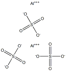 Aluminum sulfate Structure