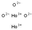 Holmium oxide 구조식 이미지