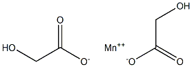 Manganese(II) glycolate 구조식 이미지