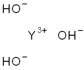Yttrium hydroxide 구조식 이미지