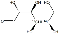 D-Glucose-4,5-13C2 구조식 이미지