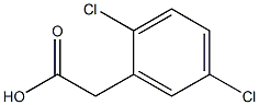 2,5-dichlorophenylacetic acid Structure