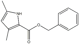 Benzyl 3,5-dimethyl-2-pyrrolecarboxylate Structure