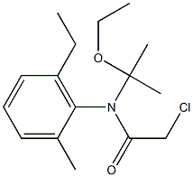 Dimethyl acetochlor crude oil 구조식 이미지