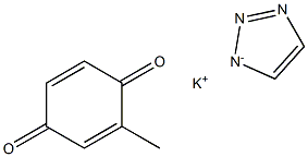 Methyl benzoquinone triazole potassium salt 구조식 이미지