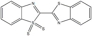 Dibenzothiazole disulfide 구조식 이미지