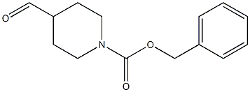 N-CBZ-piperidine-4-carbaldehyde 구조식 이미지