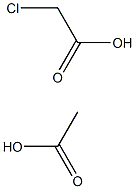 Chloroacetate acetate 구조식 이미지