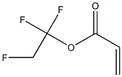 Trifluoroethanol acrylate Structure