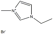 1-ethyl-3-methylimidazolium bromide 구조식 이미지